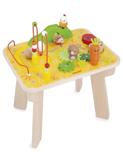 Table d'activités en bois Ferme - Kiabi