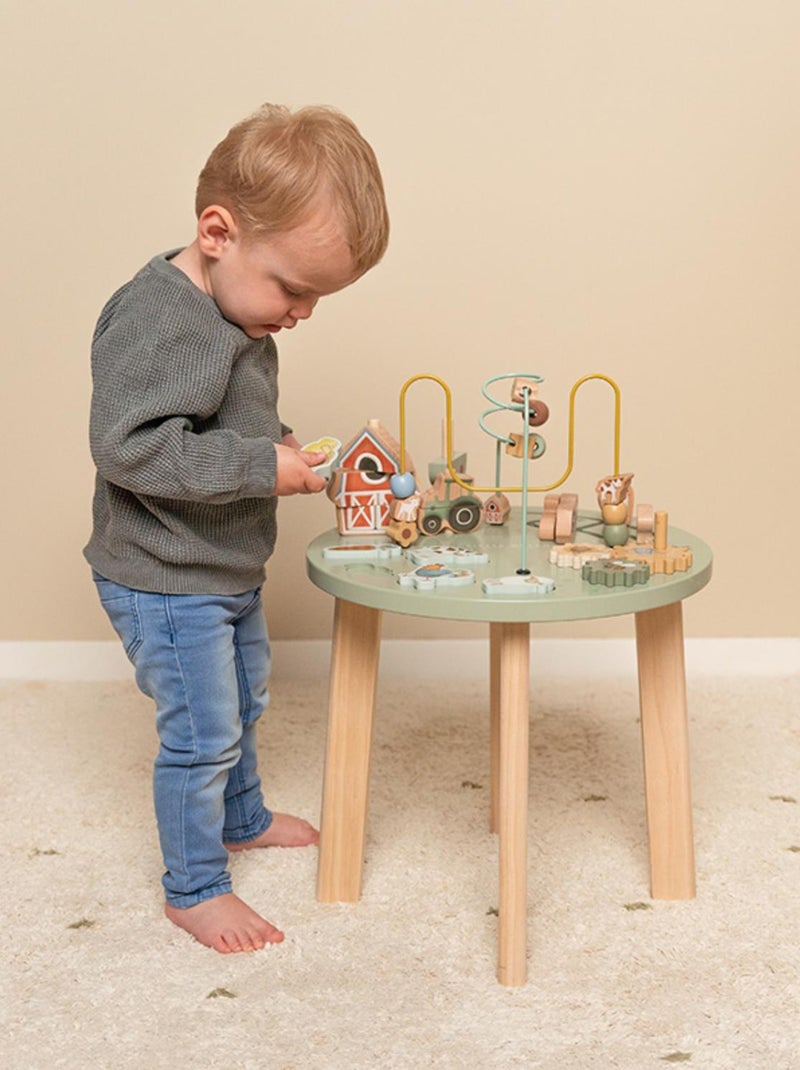 Table d'activités Little Farm Vert - Kiabi