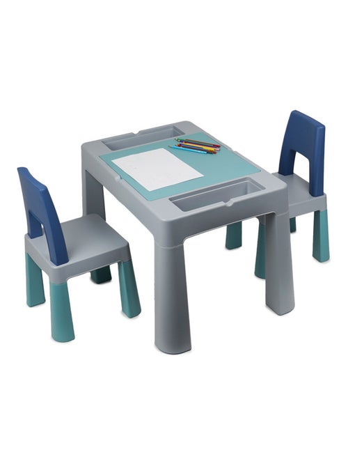 Table d'activités multifonction MULTIPLAY + 2 chaises - Kiabi