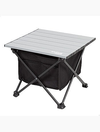 Table d'appoint de camping pliante avec sac de rangement et poche aktive