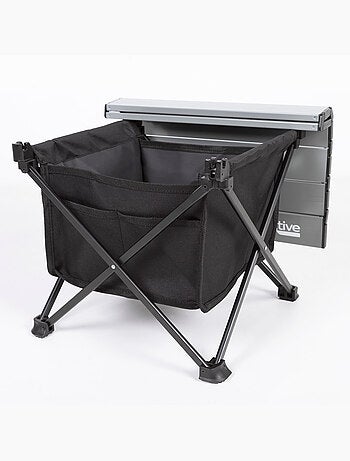 Table d'appoint de camping pliante avec sac de rangement et poche aktive
