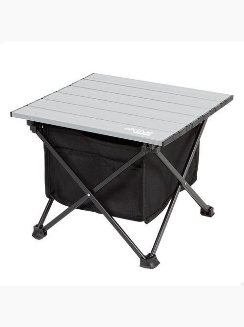 Table d'appoint de camping pliante avec sac de rangement et poche aktive - Kiabi Table d'appoint de camping pliante avec sac de rangement et poche aktive - Kiabi