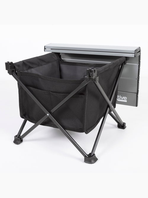 Table d'appoint de camping pliante avec sac de rangement et poche aktive - Kiabi Table d'appoint de camping pliante avec sac de rangement et poche aktive - Kiabi