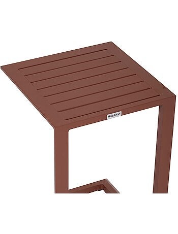 Table d'appoint de jardin carrée EVASION