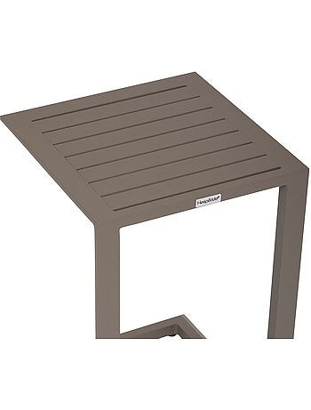Table d'appoint de jardin carrée EVASION
