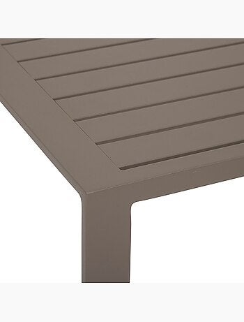 Table d'appoint de jardin carrée EVASION