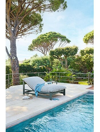 Table d'appoint de jardin carrée EVASION