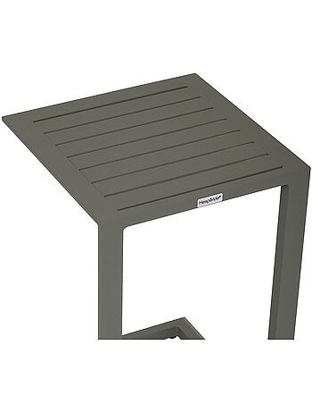 Table d'appoint de jardin carrée EVASION