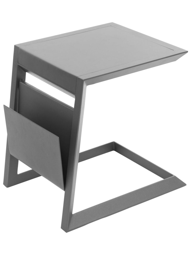 Table d'appoint de jardin design Allure Gris - Kiabi