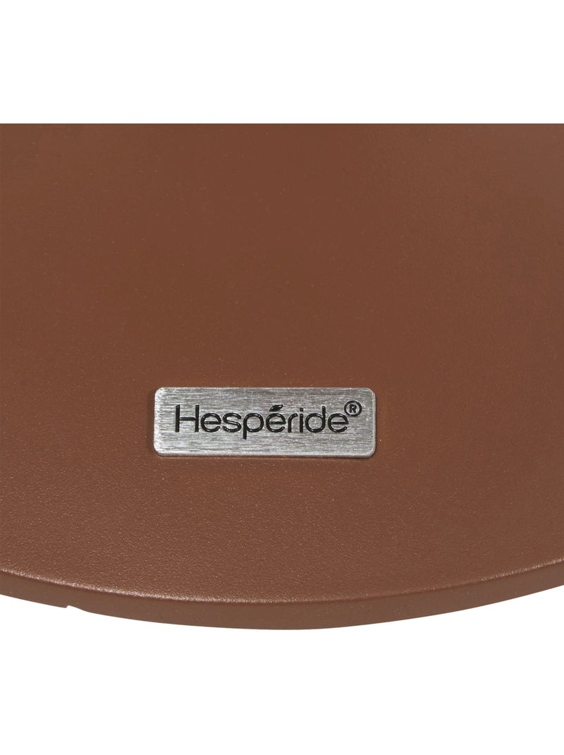 Table d'appoint de jardin en aluminium et pierre SOLETIA Terracotta - Kiabi