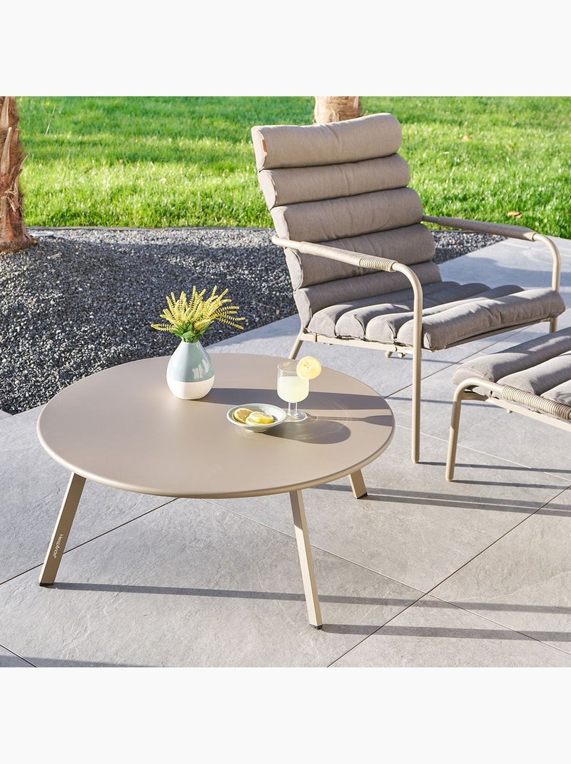 Table d'appoint de jardin grand format SAONA Taupe - Kiabi