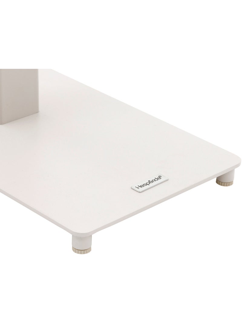 Table d'appoint de jardin ovale en aluminium VENUZIA Blanc chaud - Kiabi