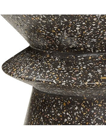 Table d'appoint de jardin ronde effet terrazzo ALTURIO
