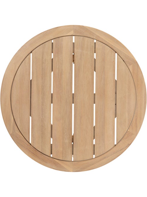 Table d'appoint de jardin ronde en acacia PAPOUASIE - Kiabi Table d'appoint de jardin ronde en acacia PAPOUASIE - Kiabi