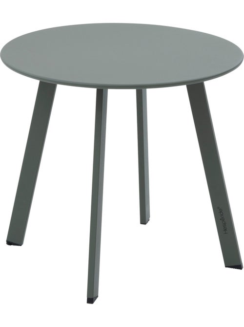 Table d'appoint de jardin ronde en acier pieds évasés SAONA - Kiabi Table d'appoint de jardin ronde en acier pieds évasés SAONA - Kiabi
