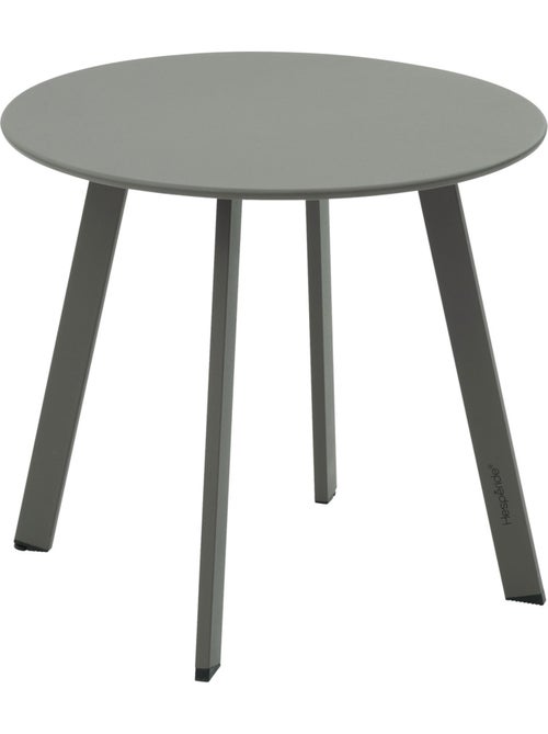 Table d'appoint de jardin ronde en acier SAONA - Kiabi
