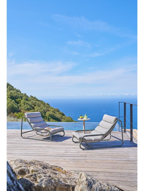 Table d'appoint de jardin ronde SOLETIA - Kiabi