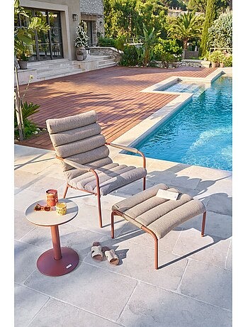 Table d'appoint de jardin ronde SOLETIA