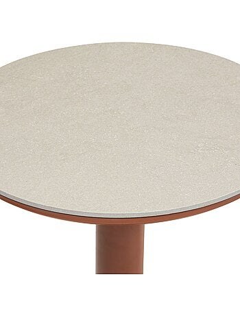 Table d'appoint de jardin ronde SOLETIA