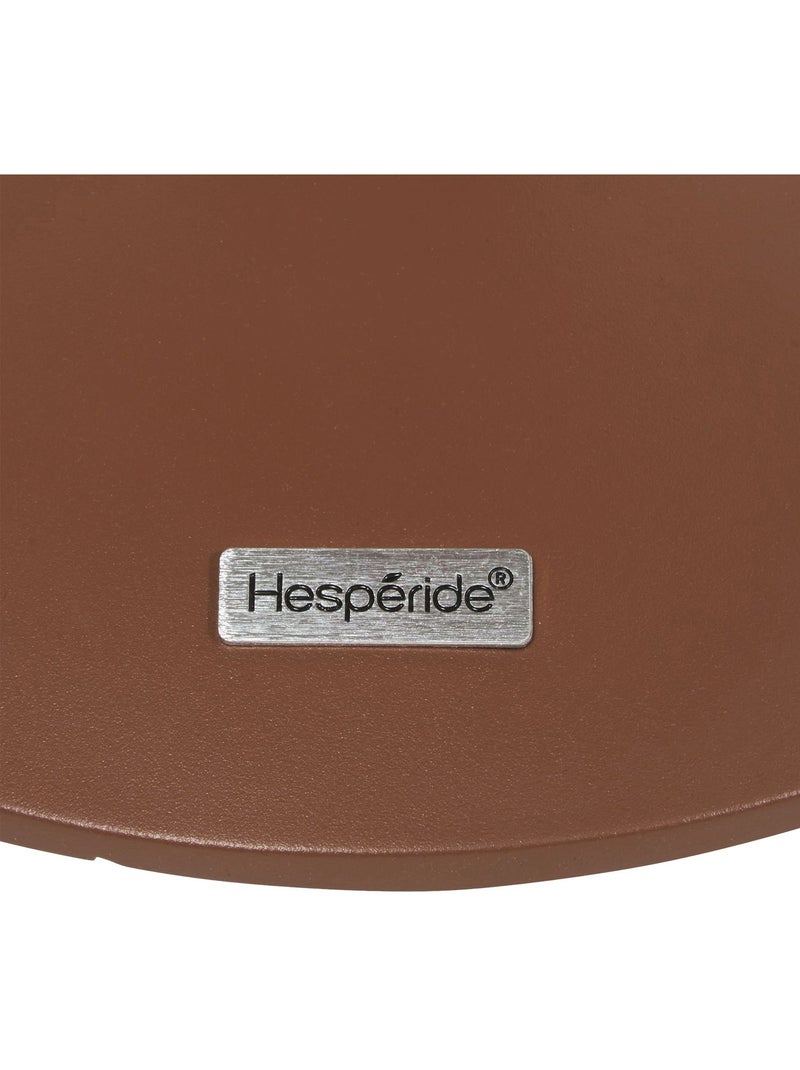 Table d'appoint de jardin ronde SOLETIA Orange - Kiabi