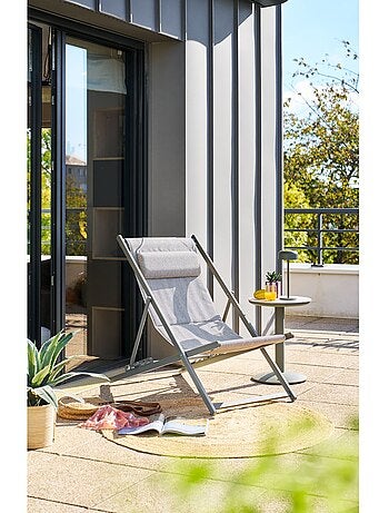 Table d'appoint de jardin ronde SOLETIA