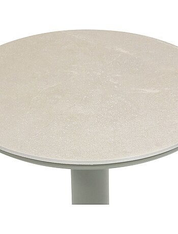 Table d'appoint de jardin ronde SOLETIA