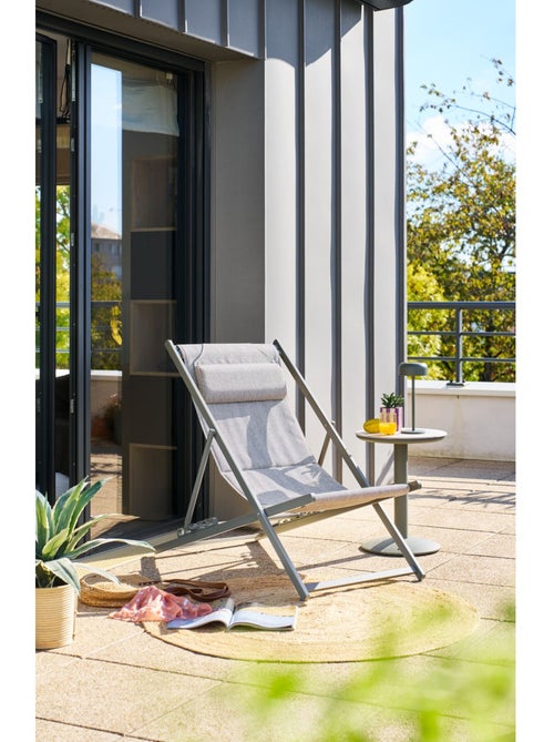Table d'appoint de jardin ronde SOLETIA - Kiabi