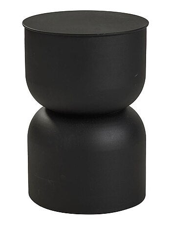 Table d'appoint rond en métal MOKA