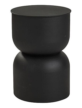 Table d'appoint rond en métal MOKA