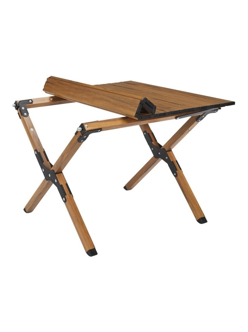 Table de camping pliante MARIPOSA effet bois Marron - Kiabi