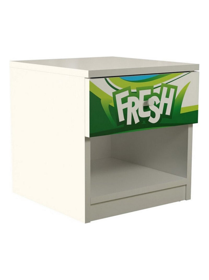 Table De Chevet - Formule 1 FRESH Rouge - Kiabi