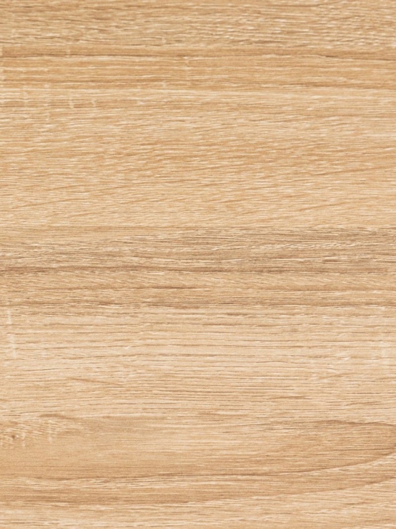 Table de chevet 2 tiroirs métal et tissu Gris - Kiabi
