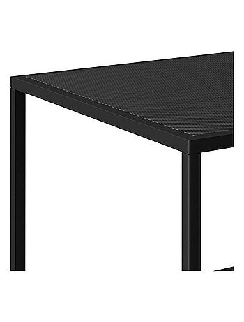 Table de chevet avec 1 étagère et plateau amovible 'Roba' - Minecraft