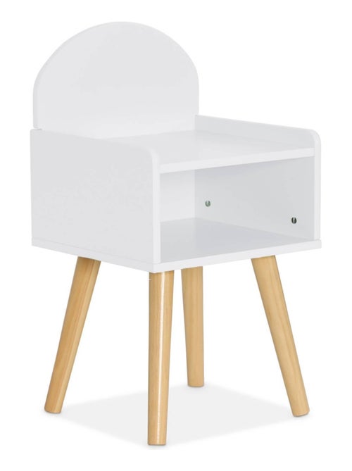 Table de chevet chambre enfant décor bois Nephos - Kiabi