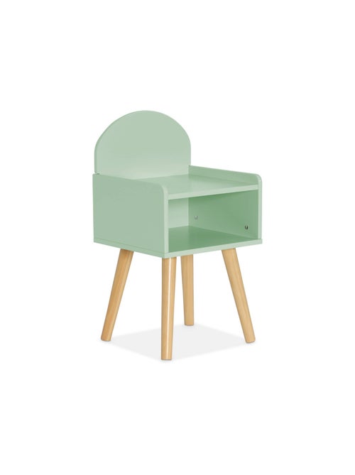 Table de chevet chambre enfant décor bois Nephos - Kiabi