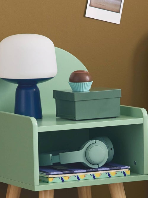 Table de chevet chambre enfant décor bois Nephos - Kiabi