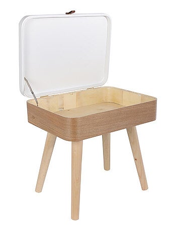 Table de chevet en bois à tiroir collection ELIN