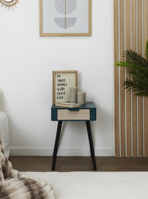 Table de chevet en bois collection SHIREL - Kiabi