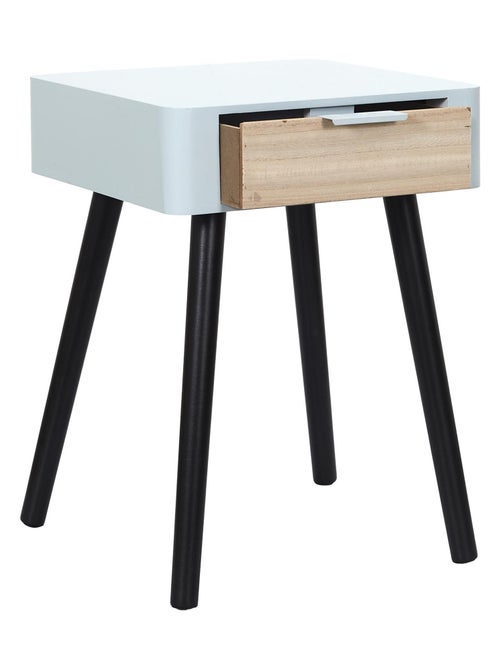 Table de chevet en bois collection SHIREL - Kiabi