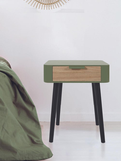 Table de chevet en bois collection SHIREL - Kiabi