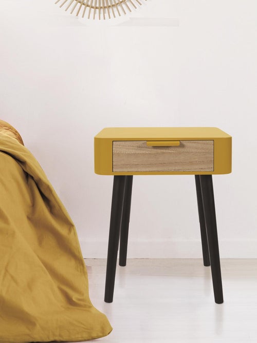 Table de chevet en bois collection SHIREL - Kiabi