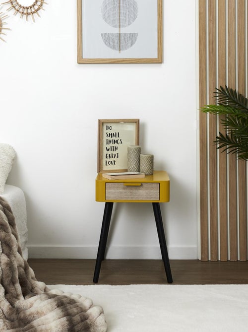 Table de chevet en bois collection SHIREL - Kiabi