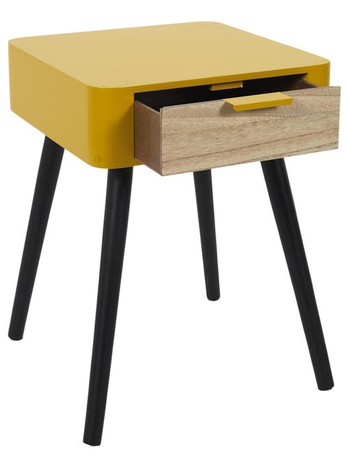 Table de chevet en bois collection SHIREL - Kiabi