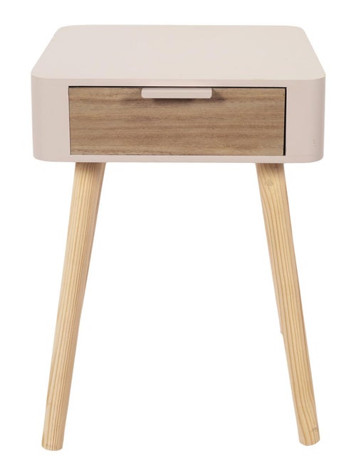 Table de chevet en bois collection SHIREL - Kiabi