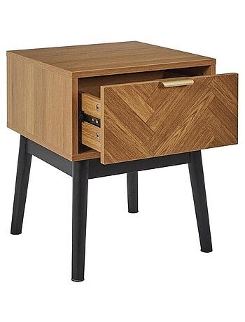 Table de chevet en bois FELIX