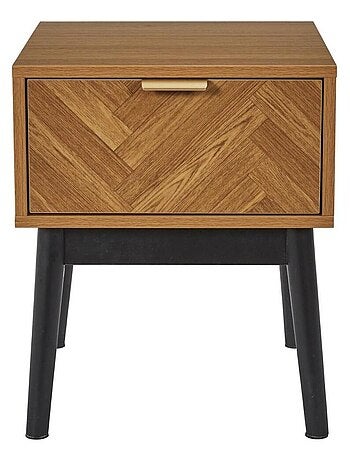 Table de chevet en bois FELIX
