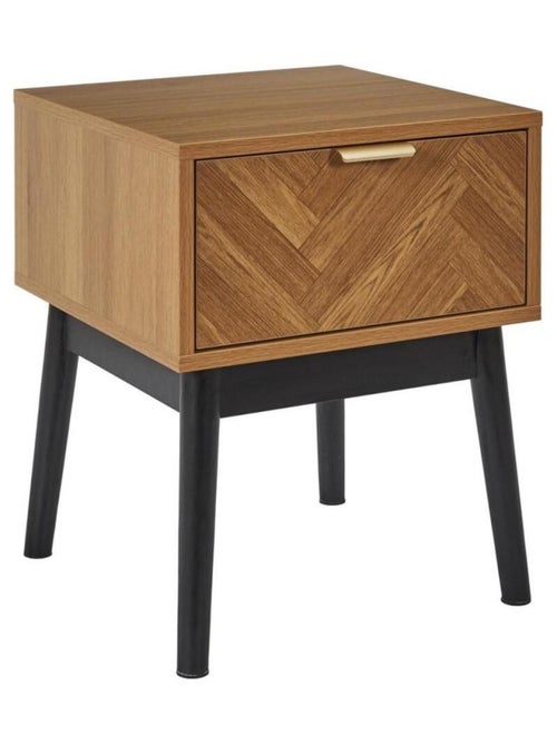 Table de chevet en bois FELIX - Kiabi Table de chevet en bois FELIX - Kiabi