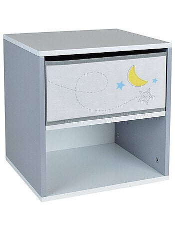 Table de chevet en bois Theme Espace