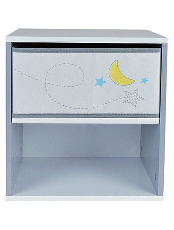 Table de chevet en bois Theme Espace