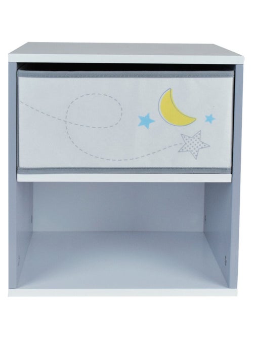 Table de chevet en bois Theme Espace - Kiabi